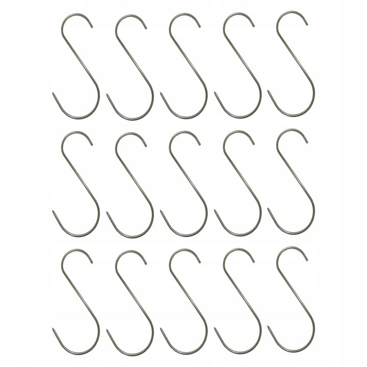 Haki wędzarnicze stalowe 14 cm 3 mm 15szt.