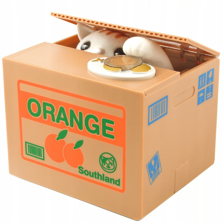 Interaktywna skarbonka Kot na monety