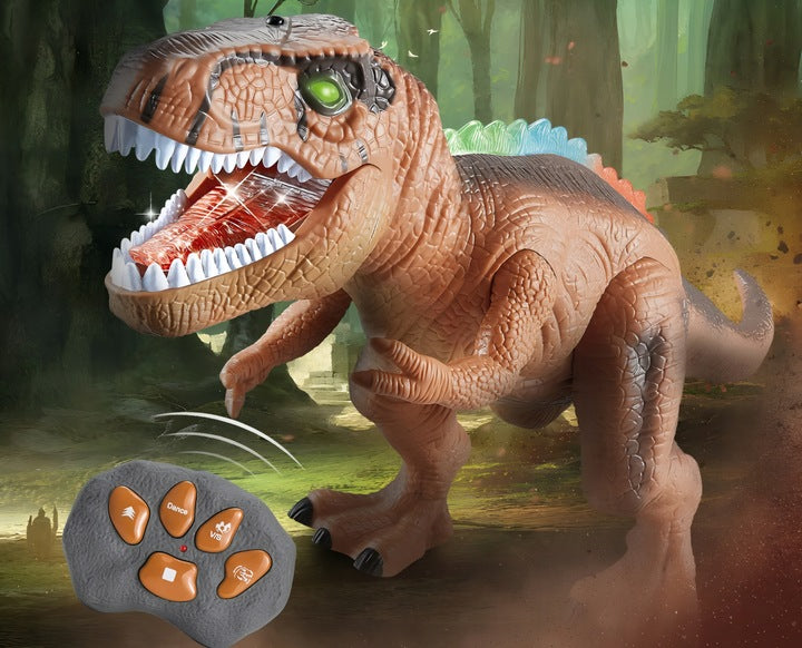 Interaktywny dinozaur LED