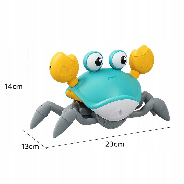 Interaktywny krab zabawka pełzający