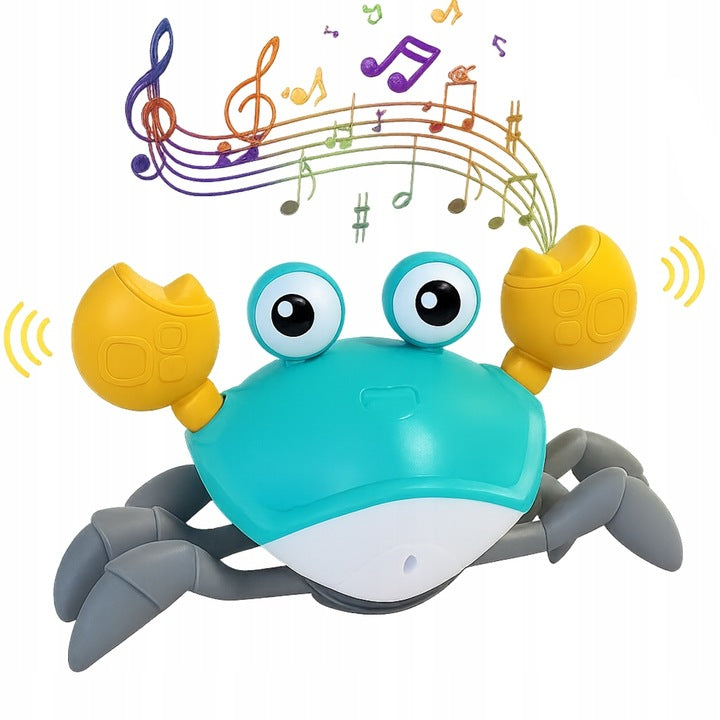 Interaktywny krab zabawka pełzający