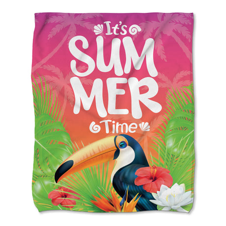 Ręcznik z Mikrofibry Dzięciecy 60x75 IT'S SUMMER TIME