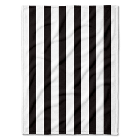 Koc plażowy 150x200 cm w paski - Różne kolory Czarny