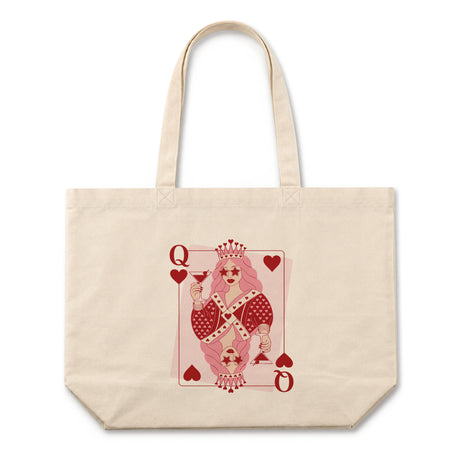 Cotton bag 510x150x380mm Ecru KARTA QUEEN