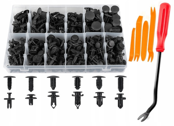 Klipsy do tapicerki samochodowej 240szt.