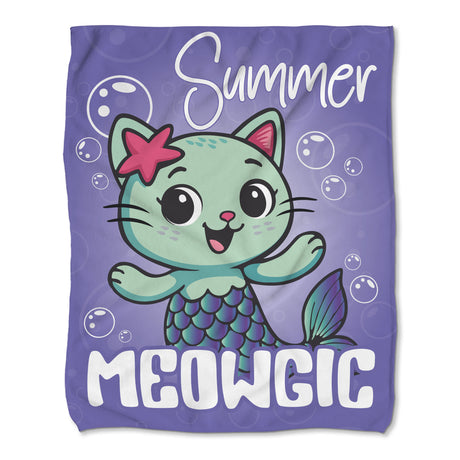 Ręcznik z Mikrofibry Dzięcięcy 60x75 Koci Domek GABI- SUMMER MEOWGIG