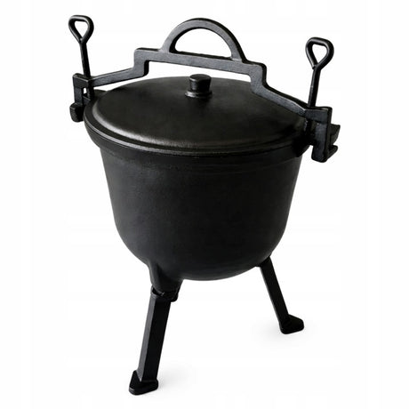 Kociołek żeliwny na ognisko 7L