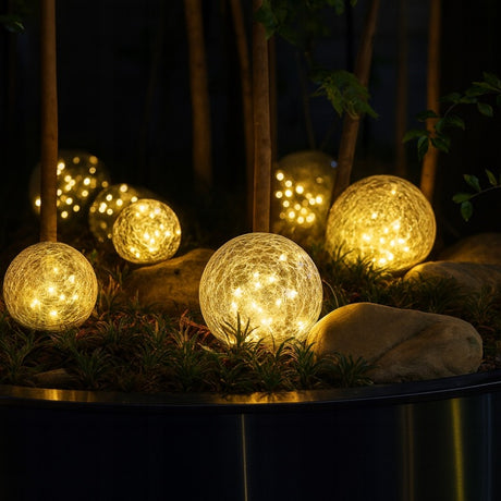 Kula ogrodowa lampka solarna LED