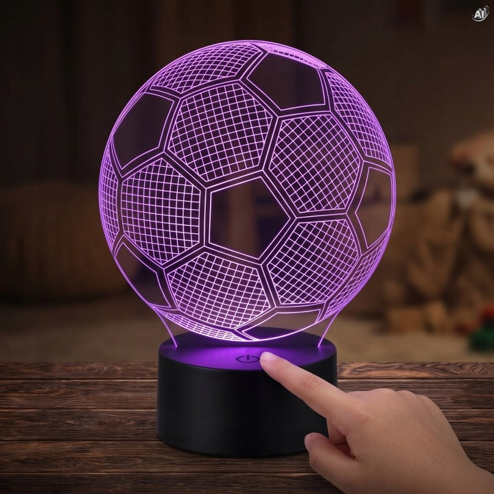 Lampka LED 3D z motywem