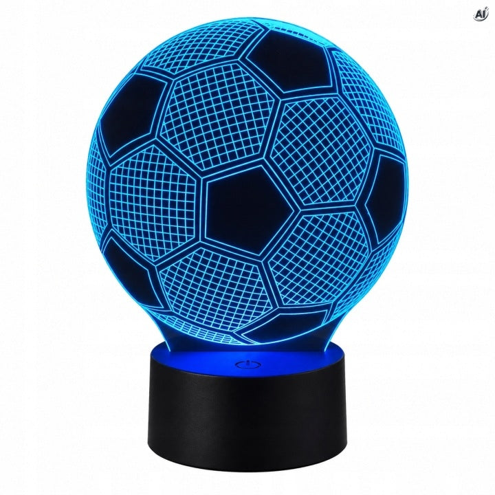 Lampka LED 3D z motywem