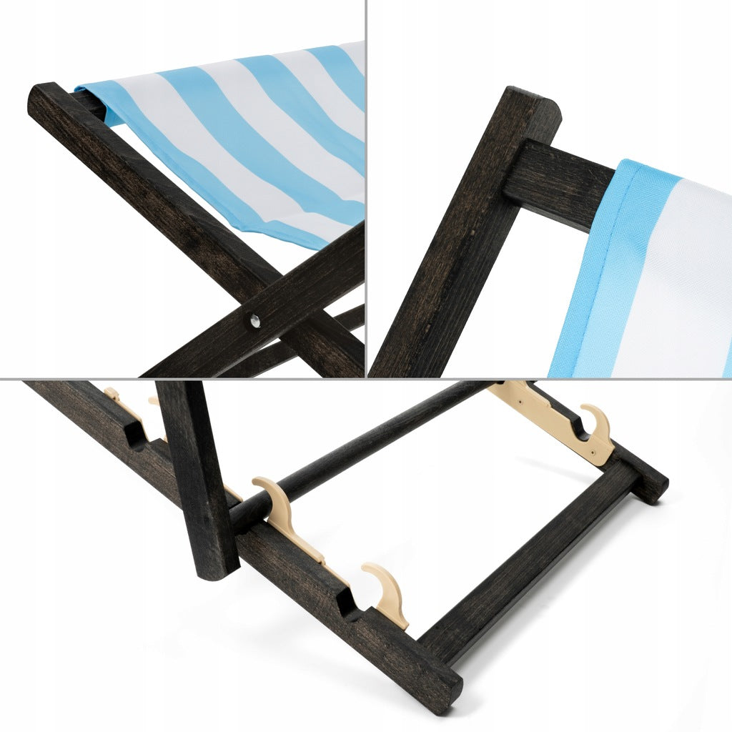 Leżak drewniany CHOCOLATE MILKSHAKE