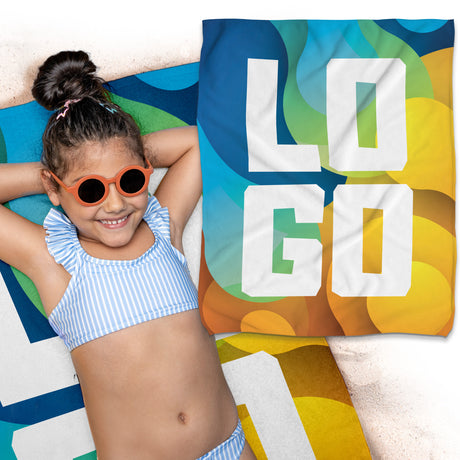 Ręcznik z Mikrofibry Dzięciecy 60x75 Z LOGO