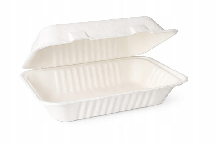 Lunchbox Menubox z trzciny cukrowej 50 szt