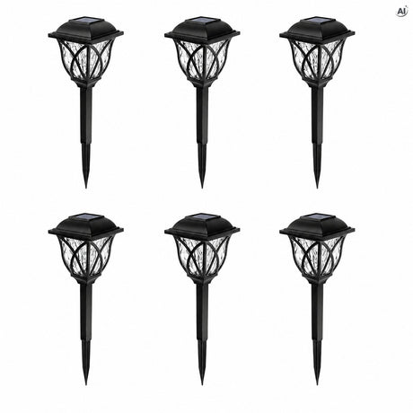 Lampa solarna ogrodowa LED 6szt.
