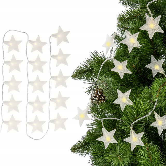 Lampki choinkowe LED Gwiazdki