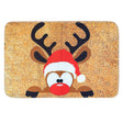Dywanik świąteczny łazienkowy Renifer