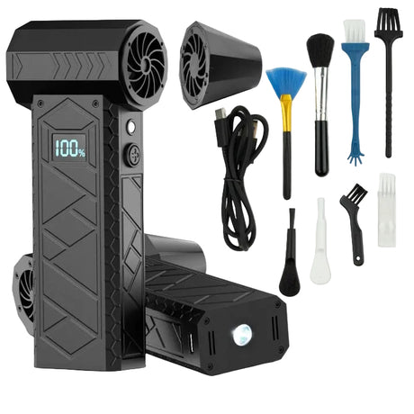 Mini Dmuchawa Wielofunkcyjna Turbo 4 biegi z ekranem LED