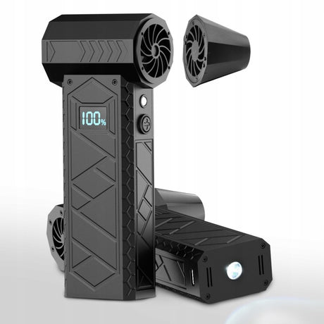 Mini Dmuchawa Wielofunkcyjna Turbo 4 biegi z ekranem LED