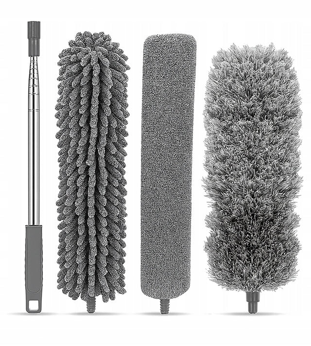 Miotełka teleskopowa 280 cm do kurzu z wymiennymi wkładami