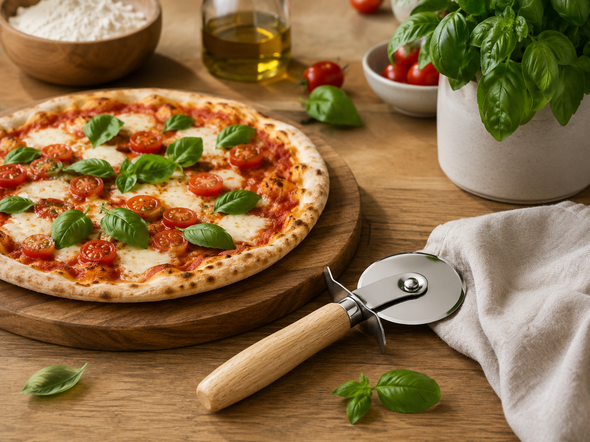 Nóż do pizzy Radełko do krojenia