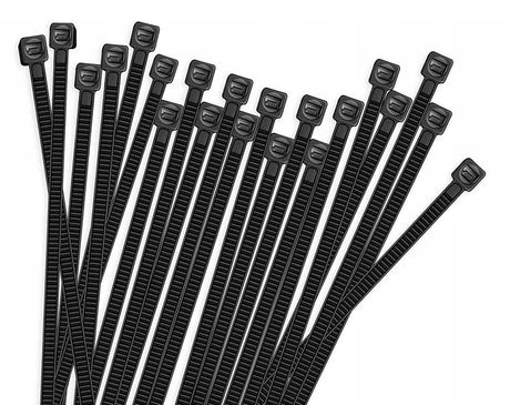 OPASKI KABLOWE ZACISKOWE CZARNE 2,5X100mm 100szt.