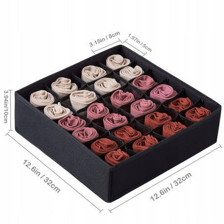 Organizer na bieliznę do szuflady 24 przegrody