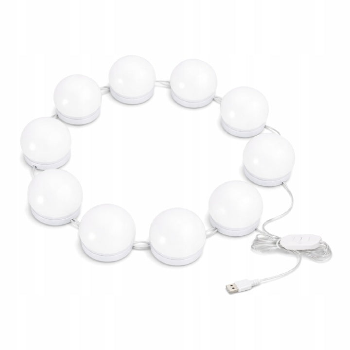 Oświetlenie LED do lustra 10 szt.