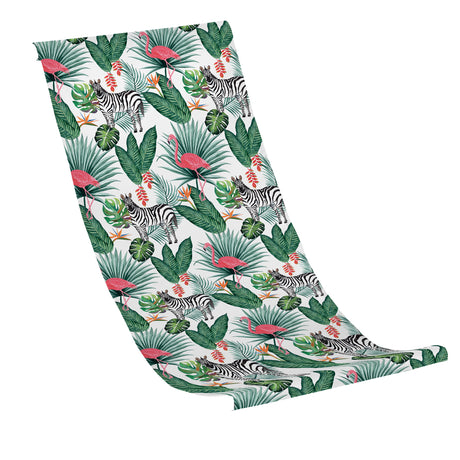 Płachta na Leżak ZEBRY I FLAMINGI