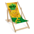 Leżak drewniany dziecięcy Ananas