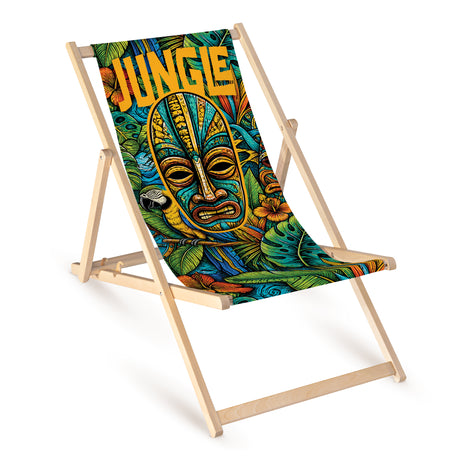 Leżak drewniany JUNGLE