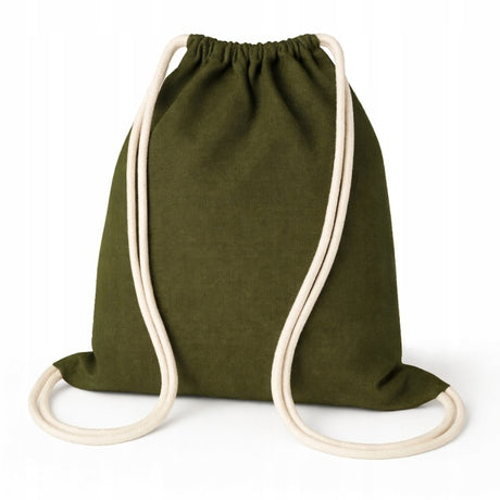 Plecak bawełniany 34x40 cm Khaki