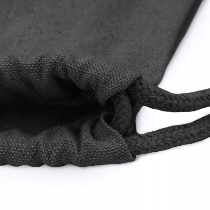 Plecak worek bawełniany 340x400mm Czarny 265g