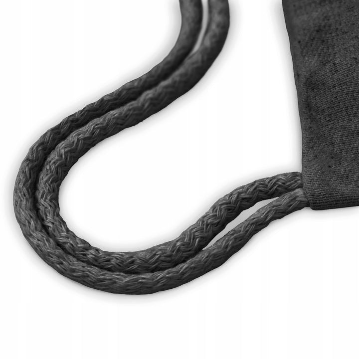 Plecak worek bawełniany 340x400mm Czarny 265g