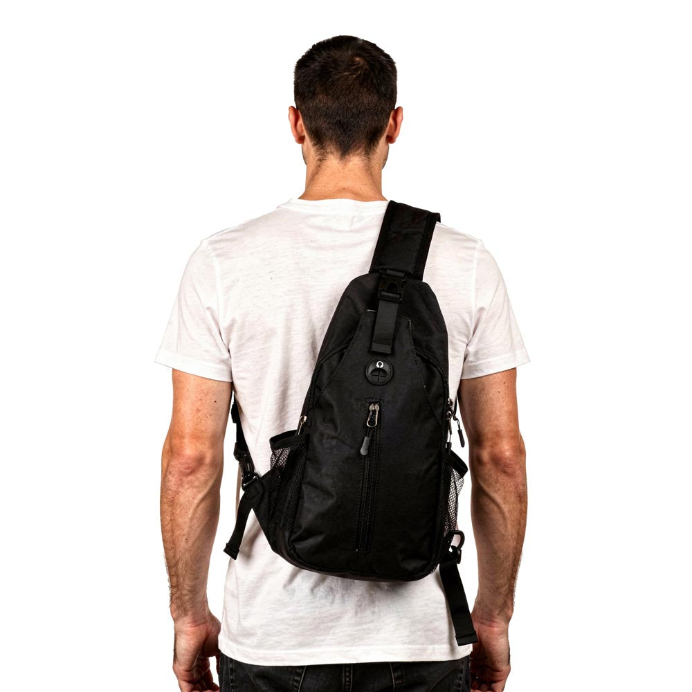 Czarna Torba Na Ramię Sling Bag