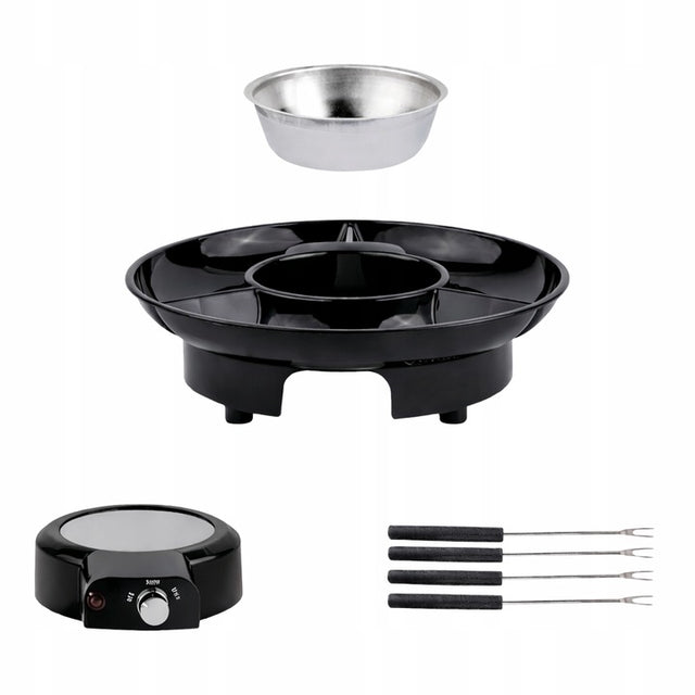 Podgrzewacz do Topienia czekolady Fondue z Widelczykami