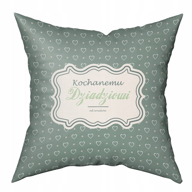 Poduszka na dzień Dziadka - Kochanemu Dziadkowi Prezent na Dzień Dziadka