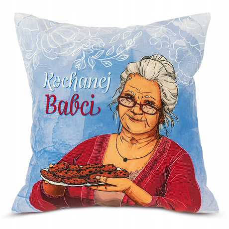 Poduszka na Dzień Babci - Kochanej BabciPrezent na Dzień Babci