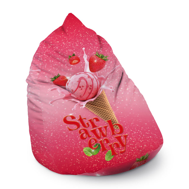 Pufa sako - worek XXL 300L - STRAWBERRY