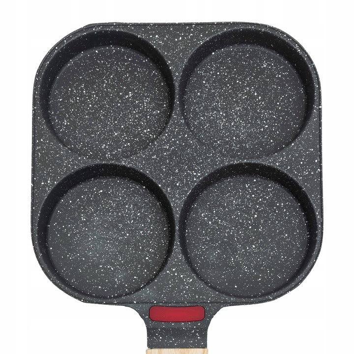 Patelnia do smażenia jajek 4-komorowa