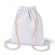 Plecak worek bawełniany Biały 340x400mm Sznurki: Ecru