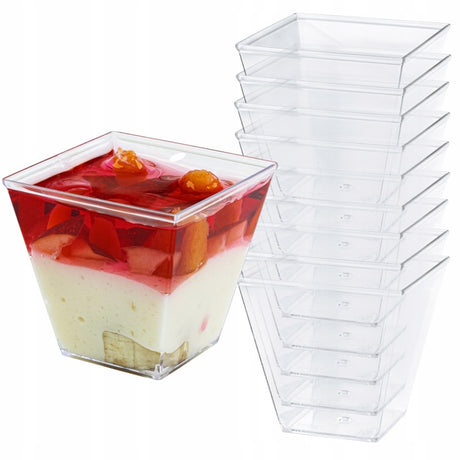 Pucharki do deserów 120ml 50szt.