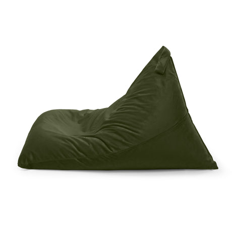 Pufa Perna XL Velours Monocromatică