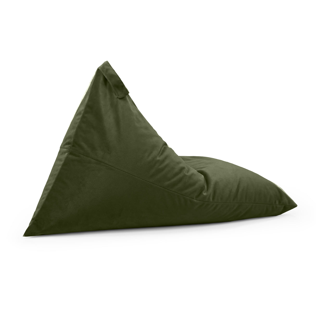 Pufa Perna XL Velours Monocromatică