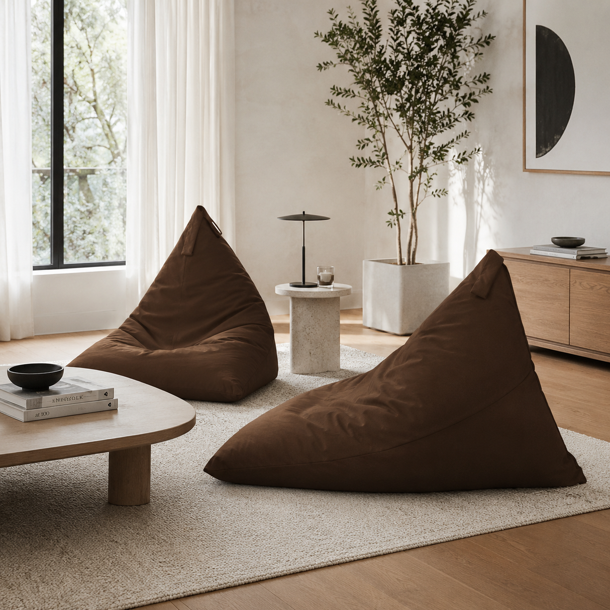 Pufa Pillow XL OXFORD Jednokolorowa