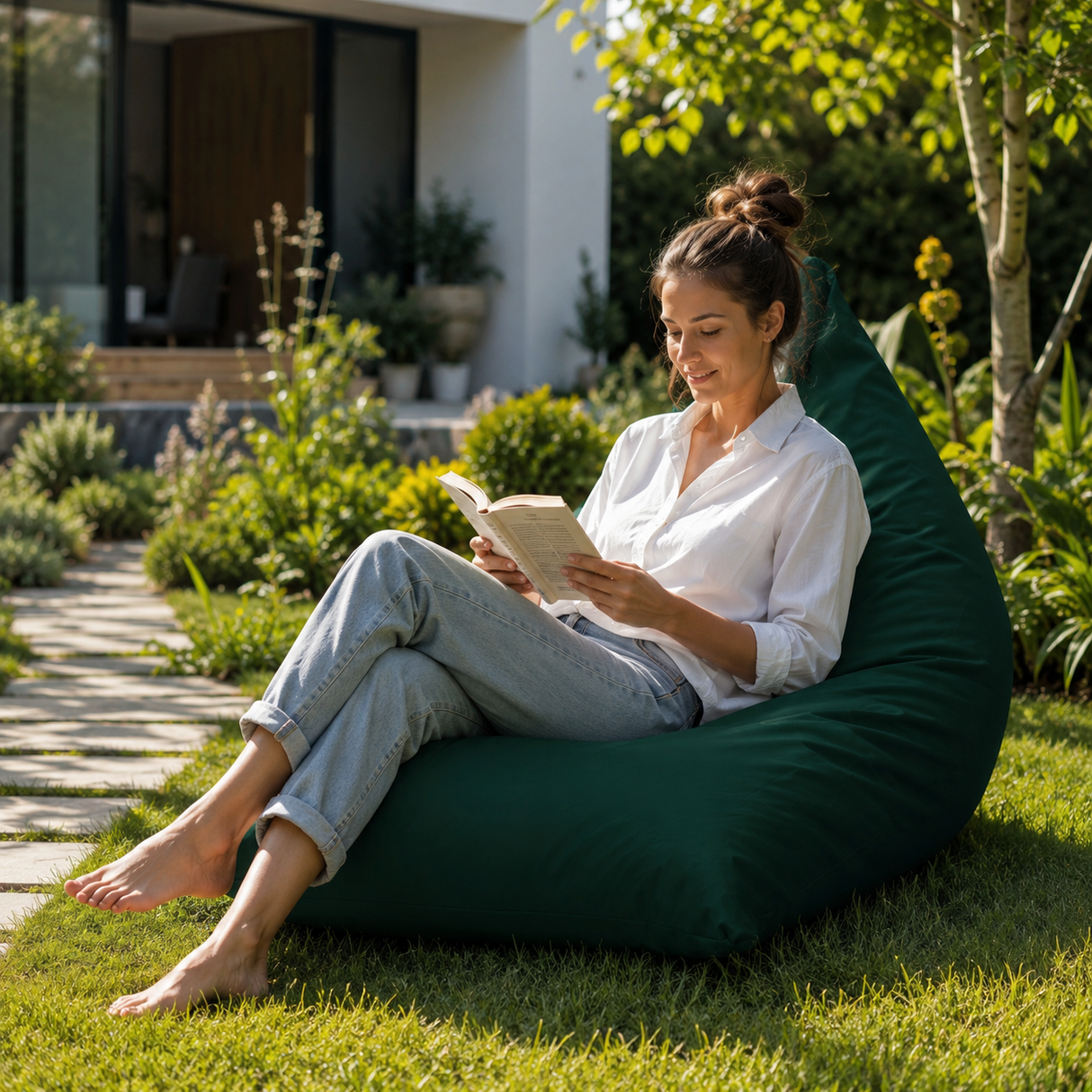 Pufa Pillow XL OXFORD Jednokolorowa