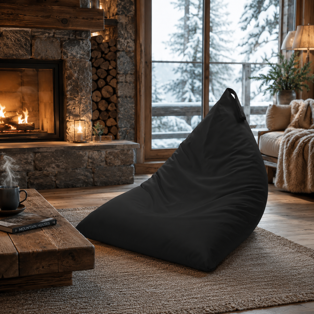 Pufa Pillow XL OXFORD Jednokolorowa