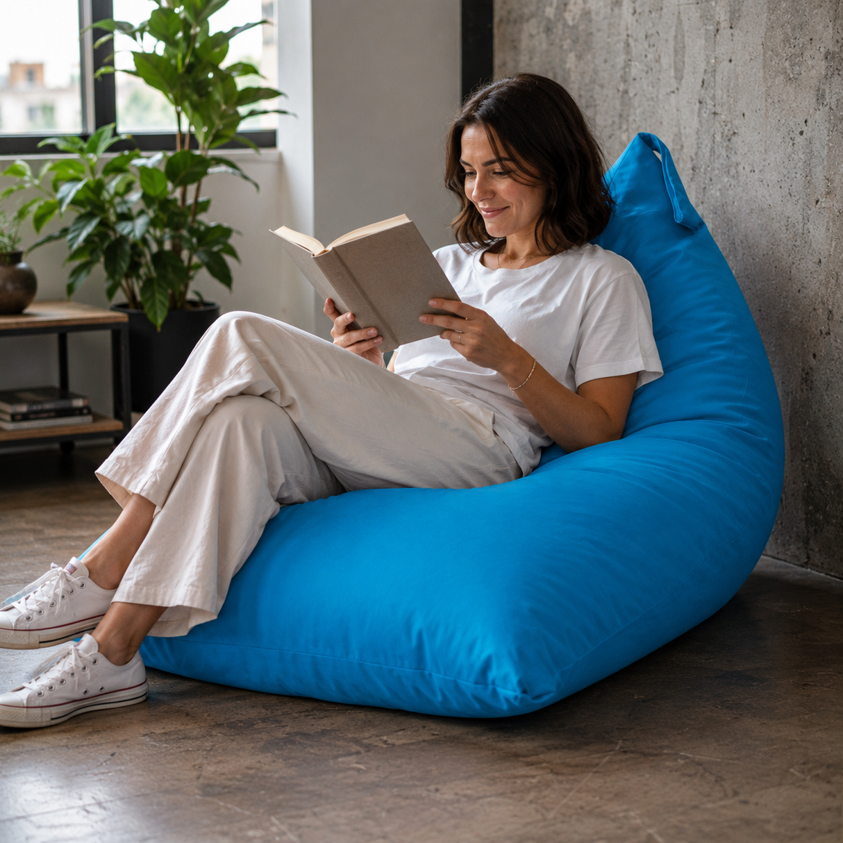 Pufa Pillow XL OXFORD Jednokolorowa
