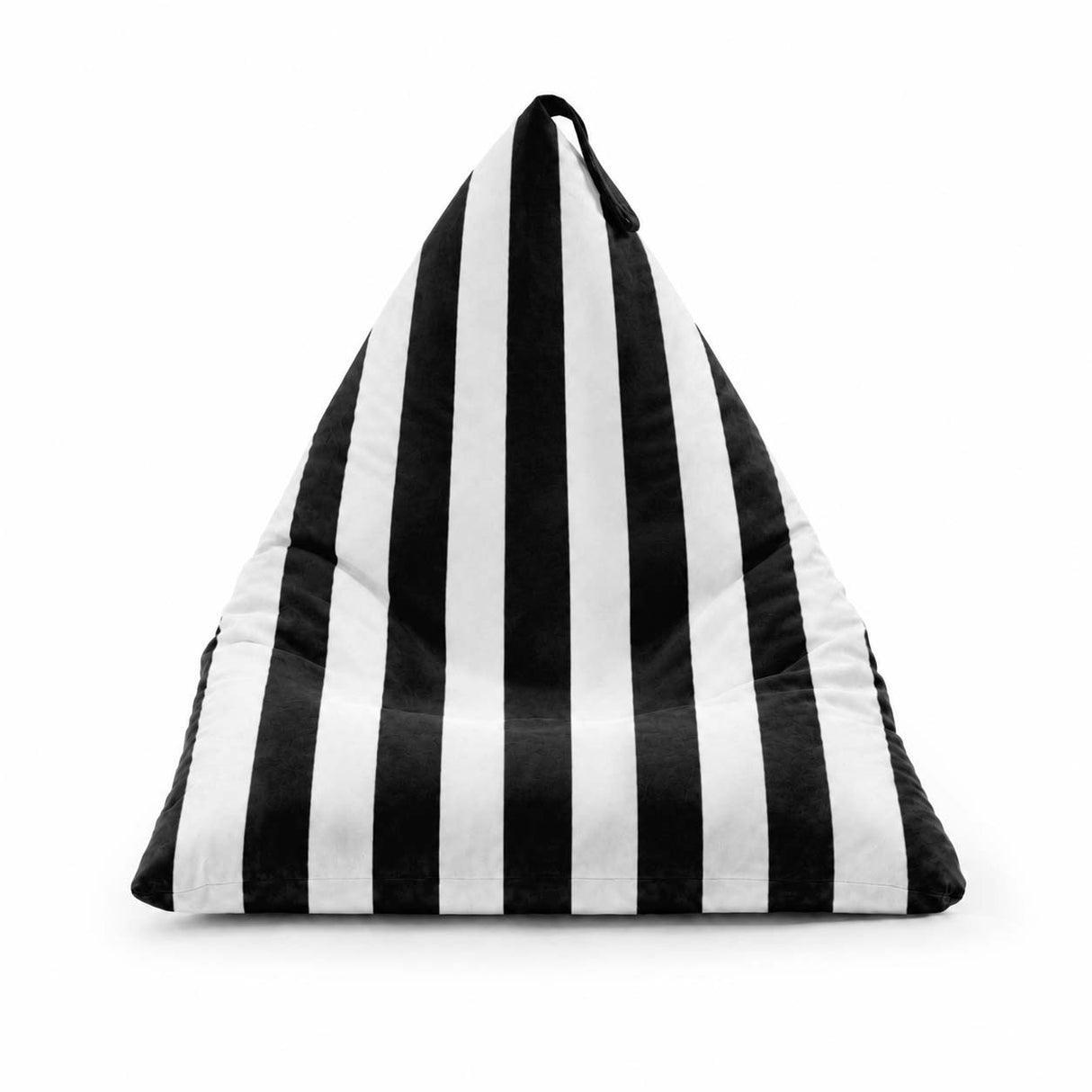 Sedací vak Pillow XL VELVET Barevné pruhy