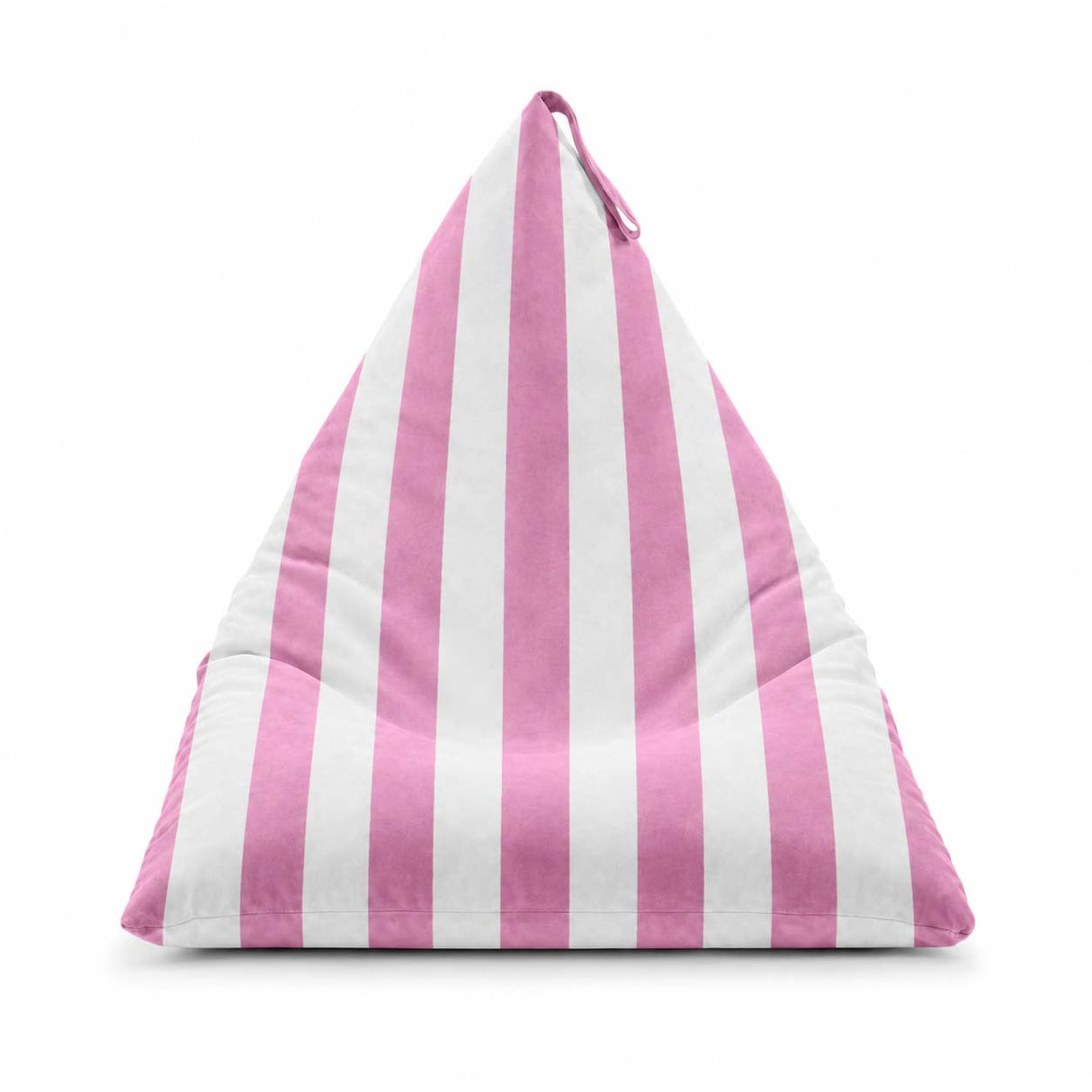 Sedací vak Pillow XL VELVET Barevné pruhy