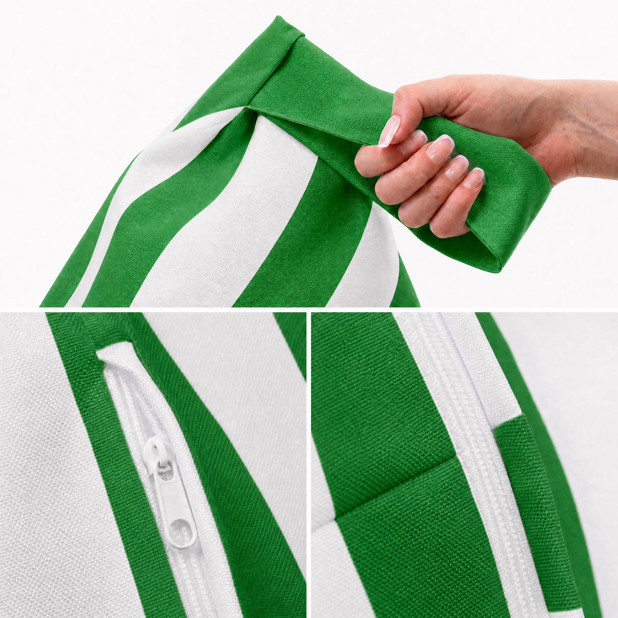 Pufa Pillow XL OXFORD Paski Kolorowe